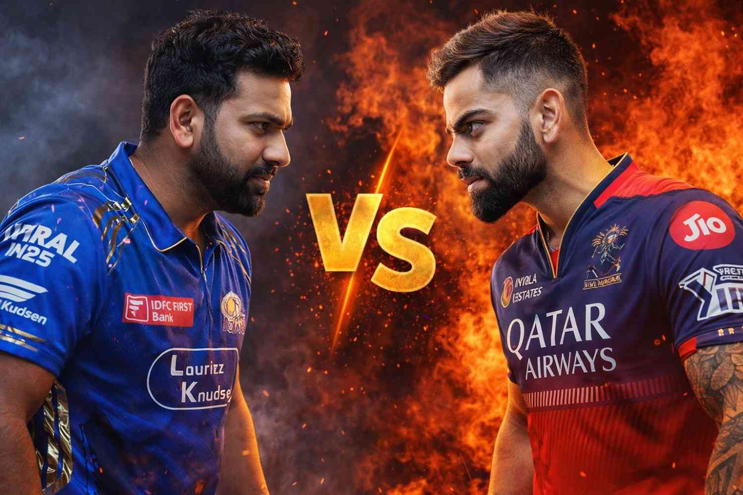 ROYAL CHALLENGERS BENGALURU vs MUMBAI INDIANS